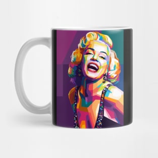 Marilyn Monroe Wpap Pop Art Mug